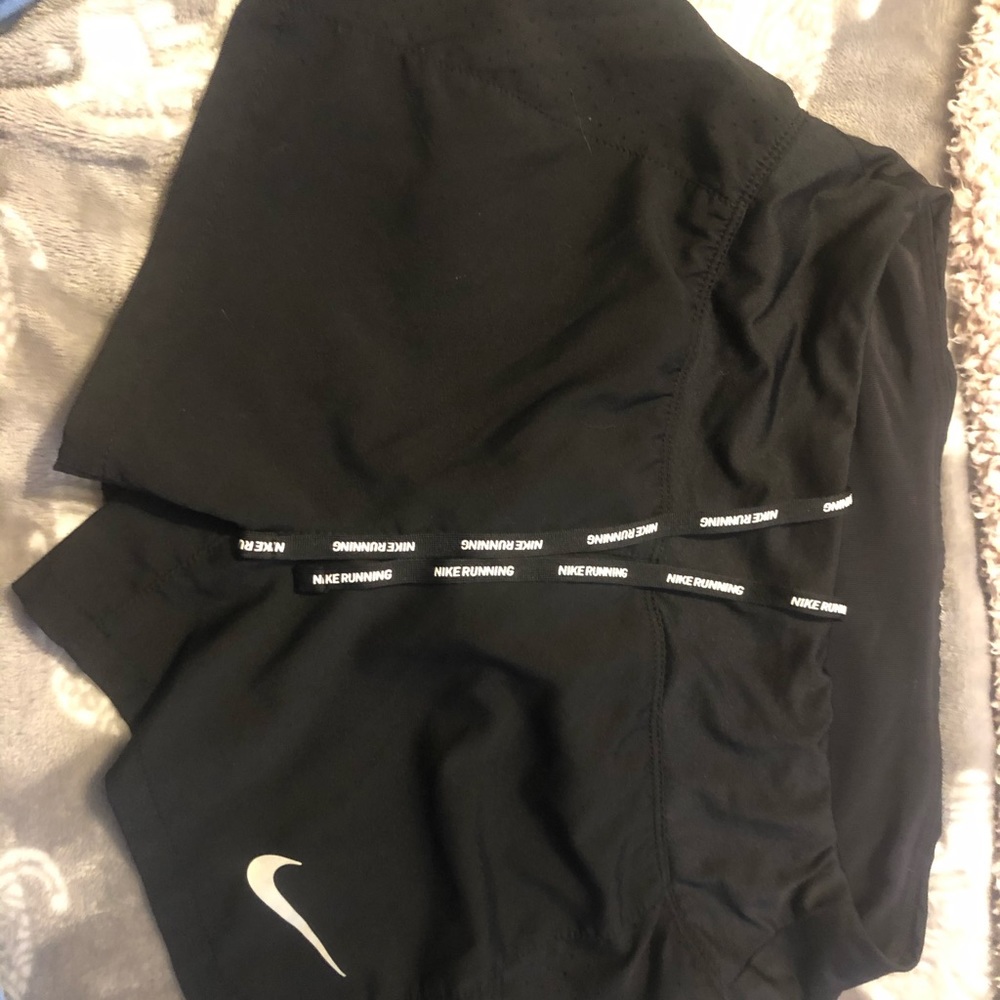 black nike shorts!